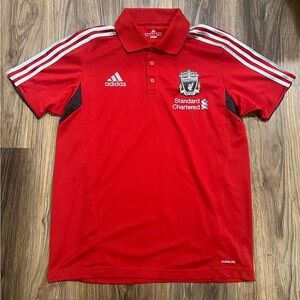 LiverPool You'll Never Walk Alone Football Polo SIZE MEDIUM/ Uk 40/42